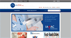 Desktop Screenshot of myhivclinic.org