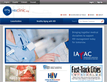 Tablet Screenshot of myhivclinic.org